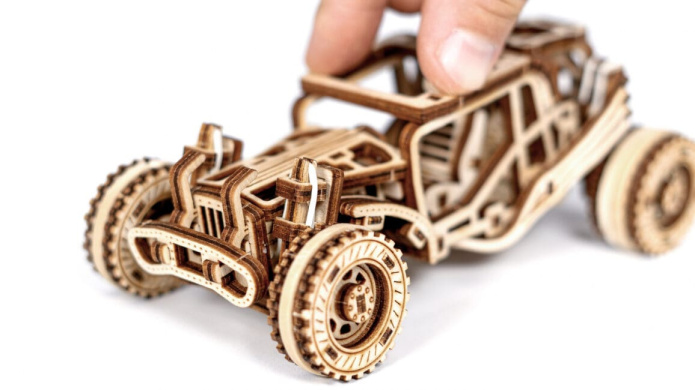 Puzzle 3D Auto Buggy Wooden.City z drewna